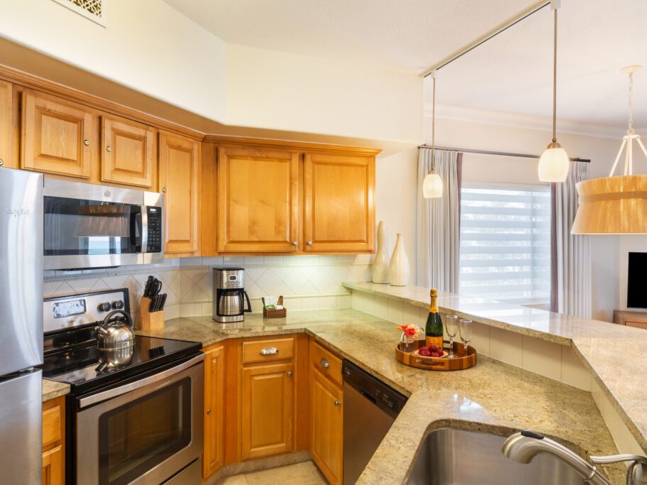 A suite kitchen